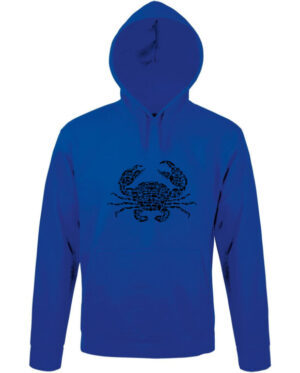 Mikina pánská modrá crab