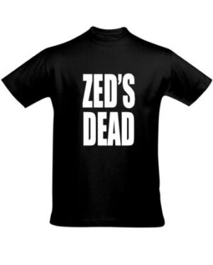 Tričko pánské černé ZED'S DEAD