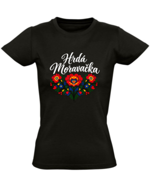 Dámské tričko Hrdá moravačka